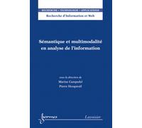 Sémantique et multimodalité en analyse de l'information - Pierre HOOGSTOEL - Hermes Science Publications - broché - Livre