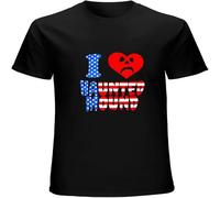 Sematary I Love Haunted Mound Popular Trend Heart Shape T Shirt Men Short Sleeve Graphic Tees Halloween Casual Tops Black M
