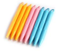 Semazz Stylos pour tableau magnétique, 8 stylos de rechange pour enfants pour tableau magnétique, blocs à dessin et tableaux magnétiques effaçables. Stylos robustes en plastique