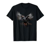 Semelle Alpine en vol - Design réaliste d'oiseau Alpin T-Shirt