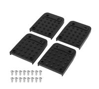 Semelle Anti-Dérapante pour Échasses de Plâtre | 4 Pièces de Tapis Anti-Dérapant | Kit De Remplacement De Semelle Pour Échasses De Plâtrier Avec Vis - pour Plâtrage Peinture Câblage et Travaux de Perf