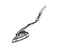 Semelle + base + cordon Centrale Vapeur, Fer à Repasser CS-41948437 ROWENTA, TEFAL, CALOR