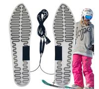 Semelle Chauffante Électrique,Semelles Chauffantes Électriques Chauffage | Semelles intérieures chauffe-pieds Hommes Femmes, Chasse En Plein Air, Pêche Camping, Chaussures De