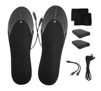 Semelle Chauffante, Semelles Chauffantes Rechargeables Par USB, Découpable Lavable, Semelle Électrique pour L'hiver, La Randonnée et Le Camping(Leg wrap style,35-46)