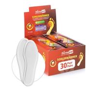 THERMOPAD Semelles chauffantes S-XXL: 30 Pairs de chaufferettes pour jusqu'à 8 Heures de Chaleur - pour Les Chaussures de Ski et Les Bottes - activé par l'air - Utilisation immédiate (L 40-41)