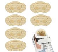 Semelle Chaussure Trop Grande Enfant, 6pcs Doux Protege Talon Chaussure Antidérapant Coussinet Talon Chaussure Enfant Petits Talons Hauts pour Les Hommes et les Femmes (3,5 * 1,9 Pouces)