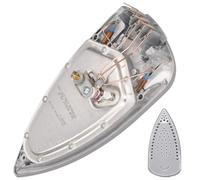 Semelle complète avec thermostat (293555-37470) Centrale vapeur (CS-00113818 CS-00098350 CALOR MOULINEX)