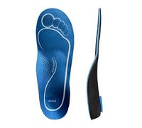 Semelle de correction de supination - Inserts de soutien de l'arc - Semelles intérieures respirantes - Amortisseur de chocs - Accessoires de chaussures anti-fatigue pour bottes de lecteur - Chaussures