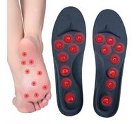 Semelle de Massage Magnétique, Semelles Magnetique, Semelle Orthopédique, Semelle Reflexologie Plantaire, Semelles de Massage Confortable Pour Hommes Femmes,L:29CM(42-48)