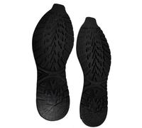 Semelle de rechange antidérapante en caoutchouc épais pour réparation de chaussures de sport et anti-usure (noir, 37-40)