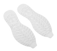 Semelle de Réparation Chaussure Blanche, 1 Paire, Caoutchouc | Découpable en Grand Format, pour Baskets et Chaussures Sportives, Réduit le Glissement, Usage Quotidien