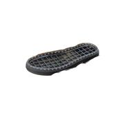 Semelle en caoutchouc décontractée pour femme - Talon élastique antidérapant - Rechange souple et épais - Pour réparation de chaussures (gris, 38)