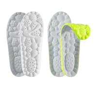 Semelle Epaisse Enfant,2 Paires Coupable Semelle Anti Transpiration Haut Élastique Épaisseur Semelles Mouvement Anti-Sweat Chaussure Filler Semelles Enfant pour Garçons Chaussures Filles Grand (30-32)