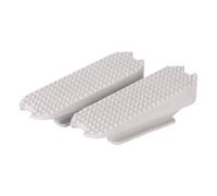 Semelle étrier compensée par paire Covalliero Blanc 12 cm