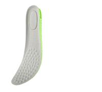 Semelle Grandissante 1 paire de semelles intérieures à coussin d'air for augmenter la hauteur, respirantes, anti-transpiration, anti-odeurs, absorbant les chocs(1.5cm Grey Green,EU41-42)