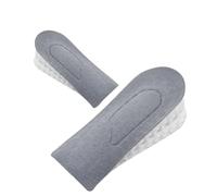 Semelle Grandissante 1 paire de semelles invisibles rehaussantes for femmes et hommes, demi-semelles à 3 couches Air Up Lifts(Grey 3.5cm)