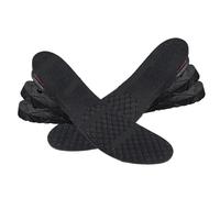 Semelle Grandissante Homme Semelles intérieures augmentant la hauteur de 3 à 9cm, coussins de levage réglables, Inserts de talon, chaussures coupées plus grandes, Support d'arc de choc, coussinet de p