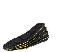 Semelle Grandissante Semelle intérieure de Massage magnétique for augmenter la hauteur de 2/3/4/5cm, Support de voûte plantaire invisible for hommes et femmes, Inserts de semelle de chaussure(Size:Hei