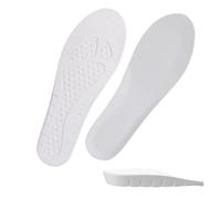 Semelle Grandissante Semelles de sport rehaussées 1,5/2,5/3,5 cm en mousse à mémoire forme for hommes et femmes(White - 1.5cm,EU 35-36)