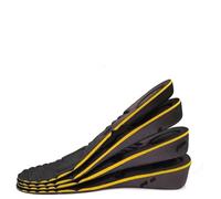 Semelle Grandissante Semelles intérieures for augmenter la hauteur, coussins de Massage magnétique de 2 à 5cm, hauteur Invisible, chaussures à coupe réglable, insertion de talon, coussinets de Support