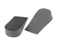 Semelle Grandissante Semelles Orthopédiques Invisibles For Rehausser La Hauteur, Coussinets For Talons, Souples Antidérapantes For Les Pieds, 1/2/3 Cm(Black woman 3)