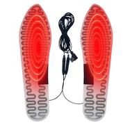 Semelle intérieure chauffée par USB - Semelles chauffantes pour pieds film 5 V, chauffe-pieds pour extérieur, chauffe-pieds rechargeables, semelles chauffantes pour hommes, chauffe-pieds chaux