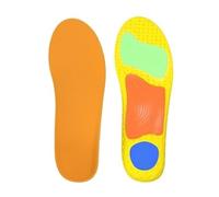 Semelle intérieure de sport - Absorption des chocs - Soutien de la voûte plantaire - Douce - Respirante - Absorbante - Antidérapante - (M)