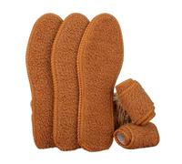 Semelle intérieure d'hiver chaude pour chaussures de neige en peluche épaisse - Semelle de chaussure - Insert thermique - Semelles intérieures de sport et de course à pied - Coussinets chauffants pour