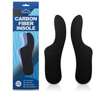 Semelle intérieure en fibre de carbone Morton's Extension Orthotic, FAKILO 1 paire de semelles intérieures rigides pour hallux rigidus, orteils en gazon, hallux limitus - 295 mm - Taille femme 14,