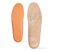 Semelle intérieure en mousse à mémoire de forme Bama Comfort - Assise plantaire coussinée pour un maintien et une respirabilité ciblés - Semelle unisexe, marron/orange 42/43 EUR