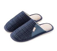 Semelle intérieure en mousse à mémoire de forme, semelles en caoutchouc antidérapantes, pantoufles en coton pour homme et femme, pour dormir à la maison, pantoufles en coton, confortables en mousse à