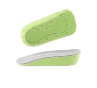 Semelle intérieure invisible pour chaussures de sport - Pour homme et femme - 1,5 à 3,5 cm (2,5 cm - Fluorescent Gr)