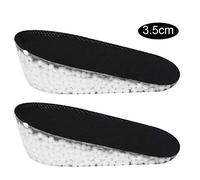 Semelle intérieure rehaussante Kuuleyn, gel TPU, insert de talon semi-invisible, coussin de rehaussement de chaussure, coussin plus grand pour hommes et femmes, utilisation (3,5 cm)