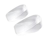 Semelle intérieure surélevée pour homme et femme - Gel de silicone invisible - Talon de croissance de 1,5 à 3,5 cm - Semelles de levage (homme 3 cm)