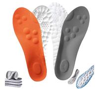 Semelle intérieure thermostatique confortable en forme de U, semelles de massage pour soulager l'épine calcanéenne et la fasciite plantaire, semelles intérieures de soutien de la voûte plantaire