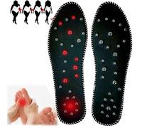 Semelle Magnétique Perte De Poids,Semelles Pour Maigrir,Semelle Amincissante,Aide à Brûler Les Graisses,Améliore La Circulation Sanguine,Soulier Semelles Pour Homme Femme(Size:EU:45,Color:Noir)