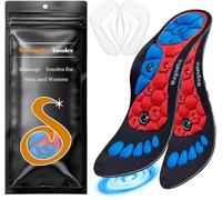 Semelle Magnetique, Semelle Acupression Pour Homme Femme, Semelle Orthopédique Corrective Réflexologie Neutralise Tensions au Niveau Talon Voûte Plantaire, 40-43, 1 Paire