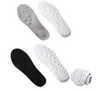 Semelle Nevostep, Semelle Orthopédique Révolutionnaire, Technologie 4D Cloud, Respirantes et Absorbantes des Chocs Pour Homme et Femme. (2 paires-A, 39-40)