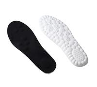 Semelle orthopédique révolutionnaire précise Semelles confortables Technologie Cloud 4D Semelle intérieure Semelles confortables pour femmes hommes AMQ295 (noir, C)