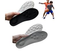 Semelle Pour Crampon, Semelles Chaussures Confort Orthopédiques, Semelles 4d Extra Souples Pour Enfants Et Adolescents (2 pièces-A,43-44)