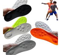 Semelle Pour Crampon, Semelles Chaussures Confort Orthopédiques, Semelles 4d Extra Souples Pour Enfants Et Adolescents (4 pièces,41-42)