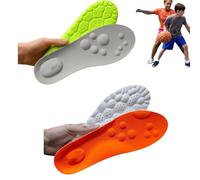 Semelle Pour Crampon, Semelles Chaussures Confort Orthopédiques, Semelles 4d Extra Souples Pour Enfants Et Adolescents (2 pièces-B,43-44)