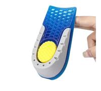 Semelle Pour Grandir 1 paire de semelles intérieures en Gel for augmenter la hauteur, coussinets de talon absorbant les chocs, Inserts de chaussures de levage en hauteur for hommes et femmes(3.5 CM)