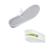 Semelle Rehaussante 1 paire de semelles de sport absorbant les chocs(2.5cm-Grey,EU39-40(250mm))