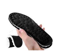 Semelle Rehaussante 1 Paire de Semelles de Sport Haute élasticité 4D Cloud Technology(Black,41-42)