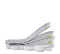 Semelle Rehaussante 1 paire de semelles orthopédiques rehaussantes for pieds, sport à air(3.5cm-Gray,EU37-38)