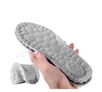Semelle Rehaussante 1 paire de semelles sport haute élasticité 4D Cloud Technology(Grey,39-40)