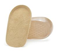 Semelle Rehaussante 3 paires de coussinets de pied en Silicone, semelle souple, semelles intérieures for chaussures, demi-talon, augmentation de la hauteur(2.5 for women)