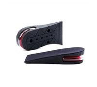 Semelle Rehaussante 3 paires de semelles intérieures for hommes et femmes, chaussures rehaussantes, coussin, baskets unisexes, insertion levage talon, demi-semelles rehaussées à 7,5 cm(Heighten 3cm)