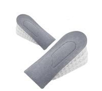Semelle Rehaussante Homme 1 paire de semelles invisibles rehaussantes for femmes et hommes, demi-semelles à 3 couches Air Up Lifts(Grey 5cm)